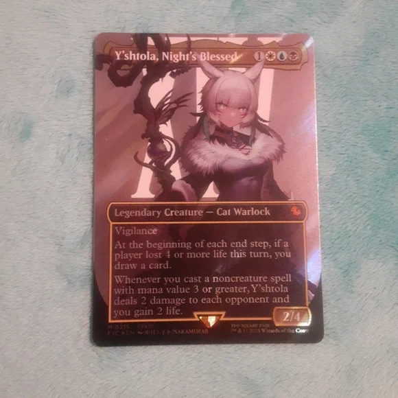 Mtg Y'shtola, Night's Blessed Surge Foil M 0215 English Magic The Gathering  Card